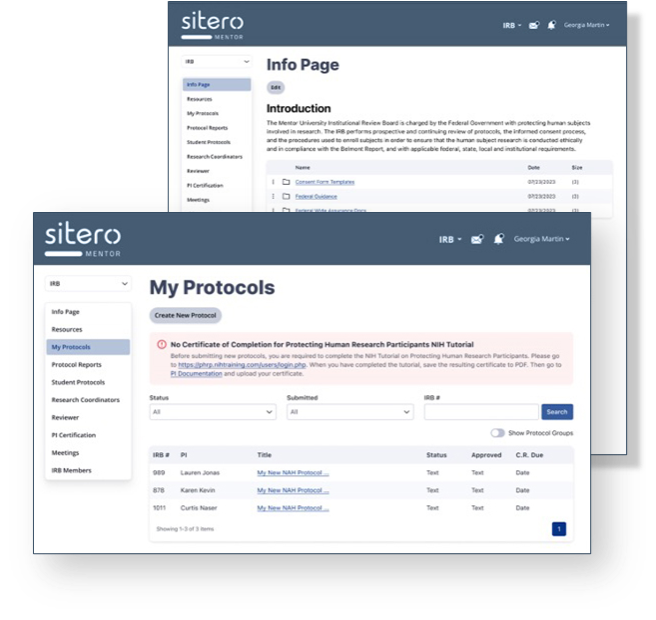 eCompliance Technology Clinical Trials – Sitero eCompliance Technology - Sitero